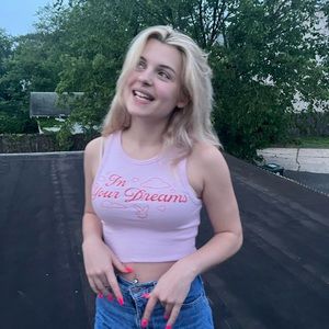 “in your dreams” playboy tank top